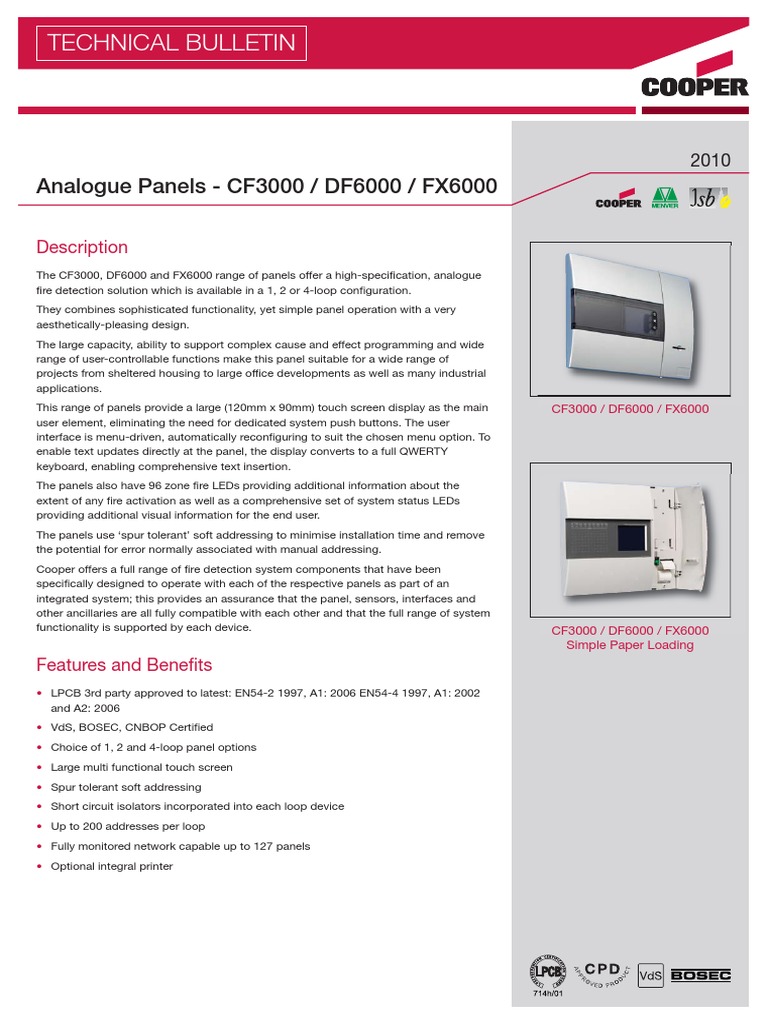 Advanced Fire Panel Solutions | PDF | Direct Current | Touchscreen