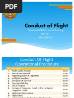 Conduct of Flight CPL