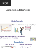 Correlation and Regression