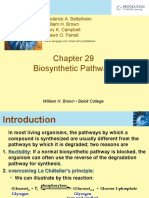Biosynthetic Pathways: Frederick A. Bettelheim William H. Brown Mary K. Campbell Shawn O. Farrell
