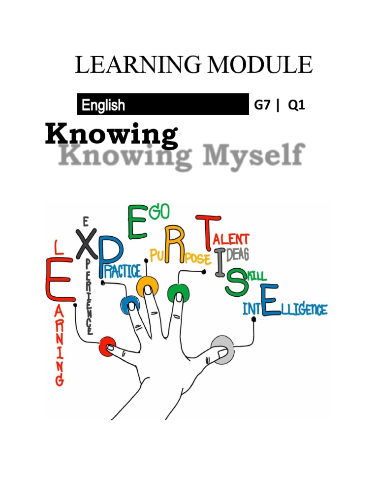 G7 English Learning Module Q1 | PDF