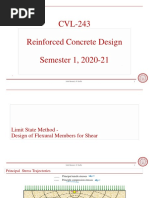 CVL-243 Reinforced Concrete Design Semester 1, 2020-21: Sahil Bansal, IIT Delhi 1