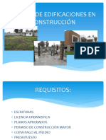 Avaluo de Edificaciones en Construcción