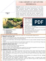 Leaflet Akuaponik Sederhana