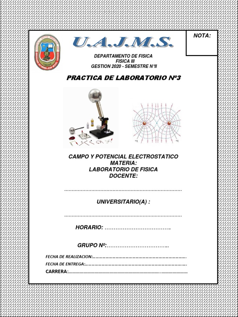 Guia #3-Campo PDF | PDF | Campo eléctrico | Electrostática