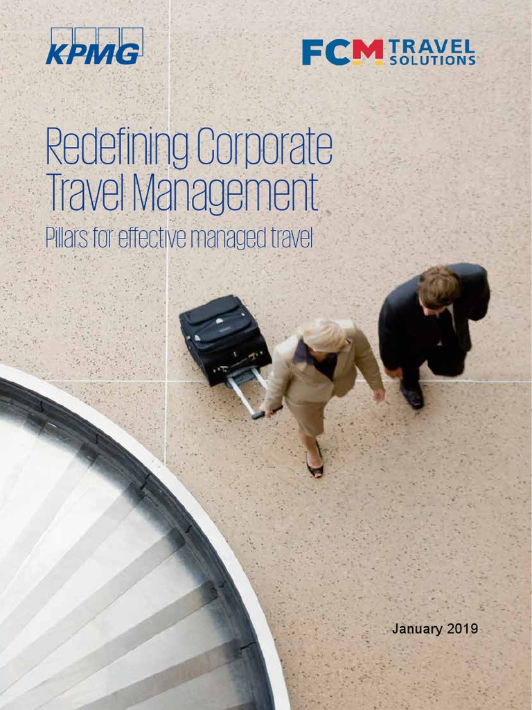 Fcm Redefining Corporate Travel Management 2019 Pdf Millennials