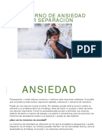 Trastornos de Ansiedad Por Separacion