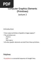 Computer Graphics Elements (Primitives)