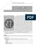 La Redención y los Sacramentos: cuatro artículos disputados