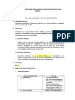 Términos de Referencia para Servicios para Contratación de Un Estudio Jurídico