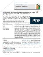 Exposure To Heavy Metals Modifies Optimal Gestational Weight - 2021 - Environme PDF