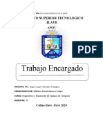 Trabajo Encargado: Instituto Superior Tecnologico - Ilave