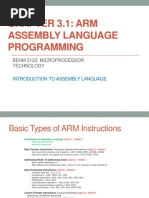 CHAPTER 3 - 1 - Ver2-Intro To Assembly Language PDF