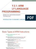 ARM Assembly Language Programming Introduction