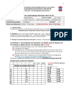 Guía de Aprendizaje #7 Unidad 1 Matemática1