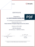 Certificate: Dr. I Gusti Ngurah Sukma Ariawan