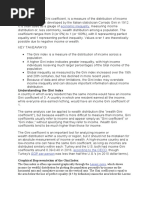 Lorenz Curves and The Gini Coefficient | PDF | Gini Coefficient ...