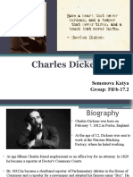 Charles Dickens: Semenova Katya Group: Fil/b-17.2