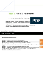 Year 7: Area & Perimeter