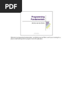 Download Programming Fundamentals by Michiel van der Blonk SN4900506 doc pdf