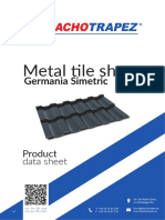 Metal Tile Sheet: Germania Simetric