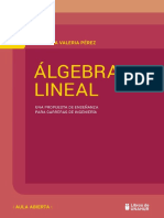 Algebra Lineal Mariana-Pérez