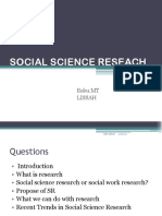 Social Science Reseach: Babu - MT Lissah