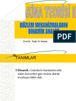 4 Di̇nami̇k Anali̇z