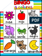 Oro - Bingo Los Colores PDF