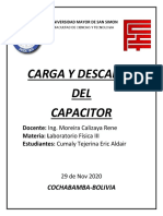 Carga de Capacitor