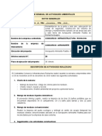 INFORME SEMANAL AMBIENTAL N°28 - Consorcio Infrarestructura Riohacha   05-Diciembre-2020