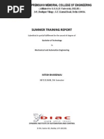 Download Summer Training Project Report - PLC by Nitish Bhardwaj SN49006620 doc pdf