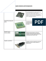 Computer Systems and Components Worksheet