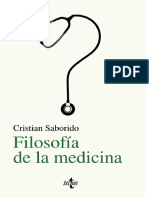 Cristian Saborido. Filosofía de La Medicina