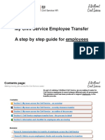 My Civil Service Employee Transfer A Step by Step Guide For Employees