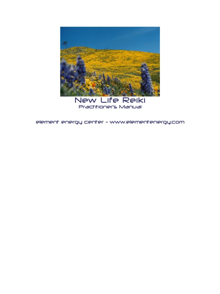 New Life Reiki: Practitioner's Manual | PDF | Reiki | Chakra