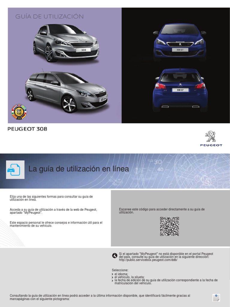 Manual 308 AP-308 - II - 01 - 2015 - ES PDF | PDF | Airbag | Vehículos ...