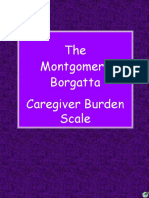 The Montgomery Borgatta Caregiver Burden Scale