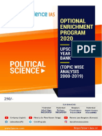 UPSC Political Science Optional Topic Wise Segregated Question Bank PDF