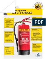 Fire Extinguisher Safety Checks PDF