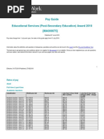 LCC Pay and Grade Structure | PDF