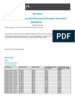 Educational Services Post Secondary Education Award Ma000075 Pay Guide PDF