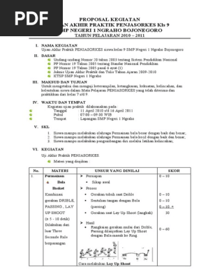 Proposal Kegiatan Ujian Praktik