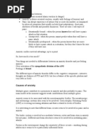 Download Anxiety Disorders - Lecture Notes by Peter Forster SN49008480 doc pdf