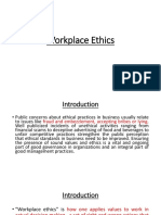 Workplace Ethics