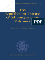 Fredrickson G. - The Equilibrium Theory of Inhomogeneous Polymers PDF