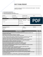 Hot Work Permit PDF