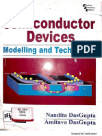 Semiconductor Devices Modelling and Technology by Nanditha Dasgupth and Amvitha Dasguptha