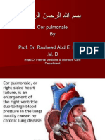 Cor Pulmonale by Prof. Dr. Rasheed Abd El Khalek M. D