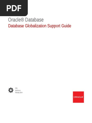 Database Globalization Support Guide Pl Sql Character Encoding
